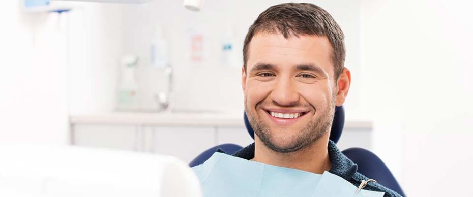 man smiling