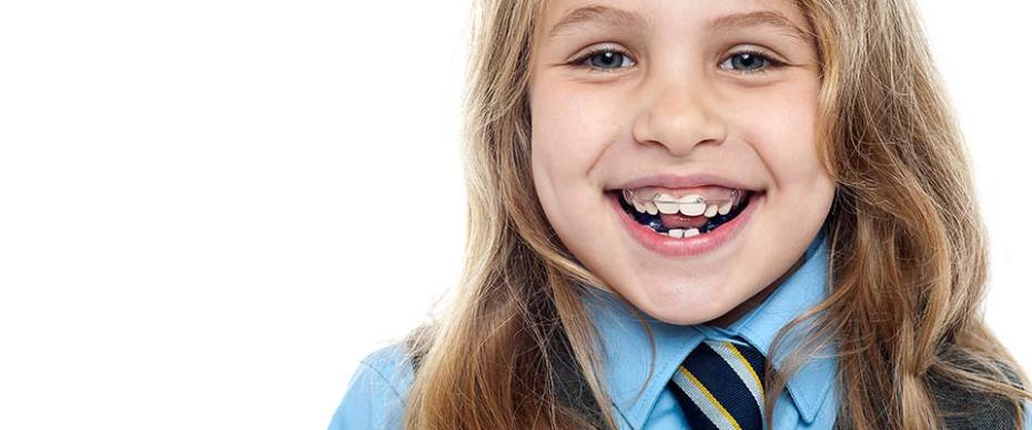 girl smiling